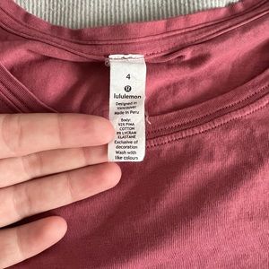 Love Crewneck T-Shirt color-pink